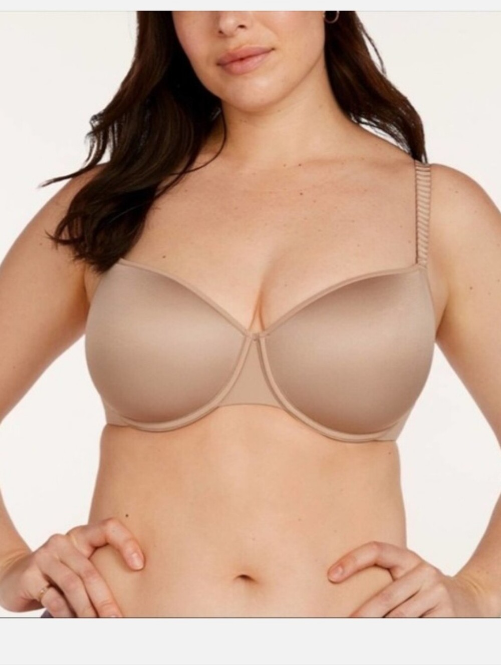 THIRDLOVE 24/7 EVERYDAY T-SHIRT BRA UNDERWIRE TAUPE WOMEN SIZE 34G COMFORT